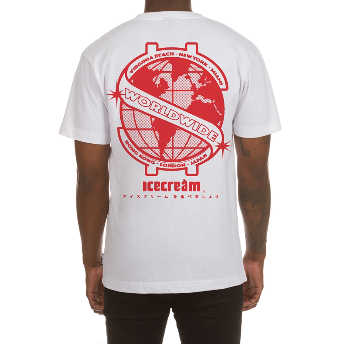 IC CLASSIC SS TEE WHITE