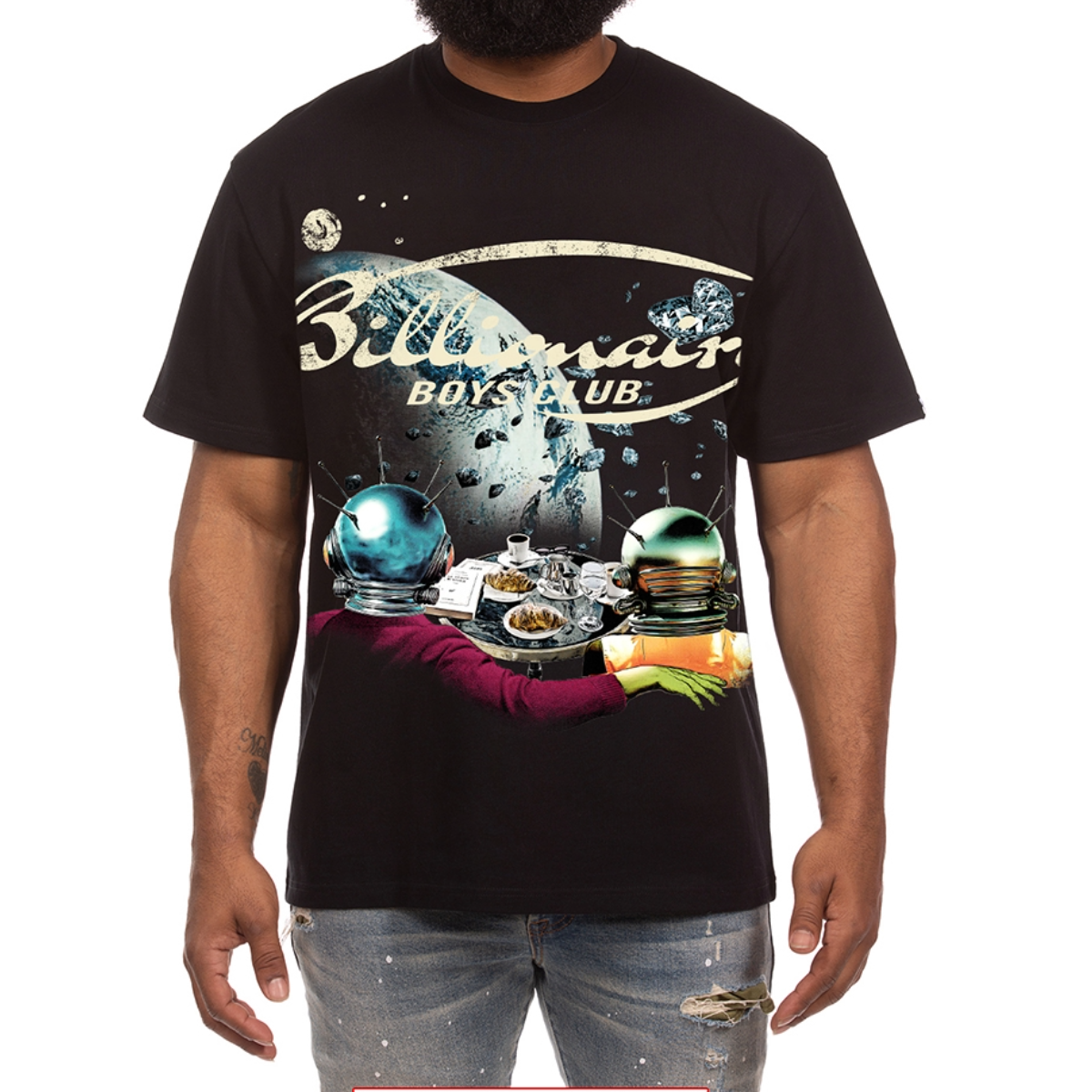 BB ASTEROIDS SS KNIT (OVERSIZED FIT) BLACK