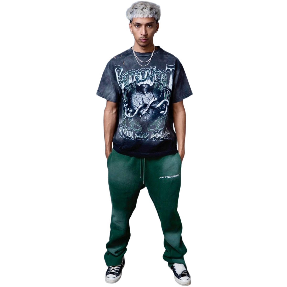 RETROVERT HEART THRON T-SHIRT