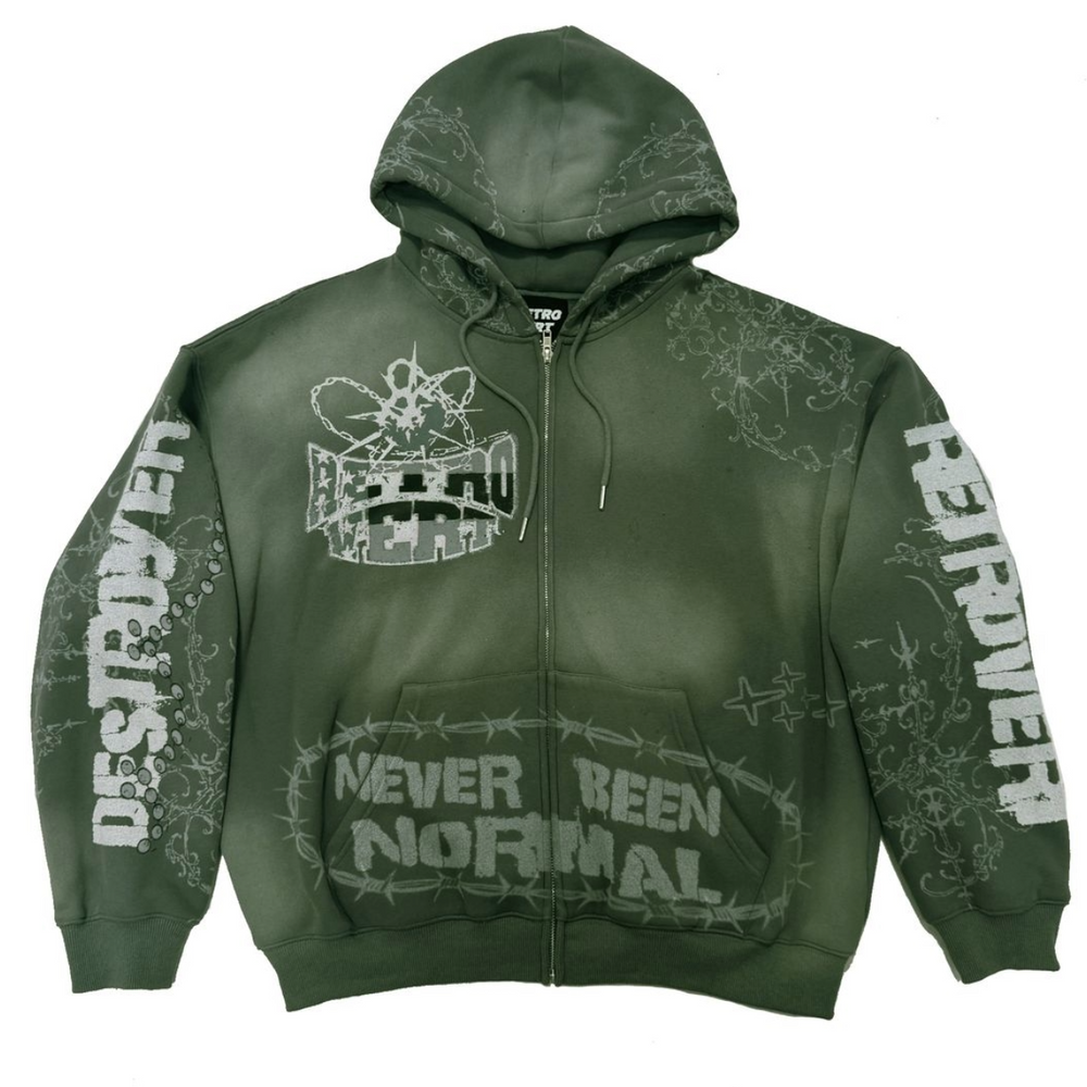 RETROVERT DESTROYER ZIP-UP