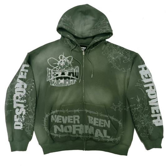 RETROVERT DESTROYER ZIP-UP