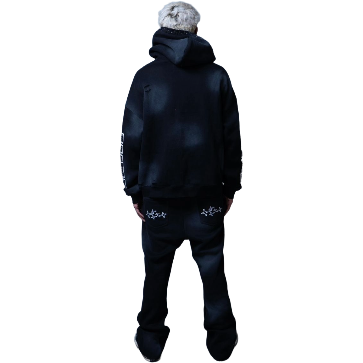 RETROVERT RHINESTONE NEVER BEEN NORMAL HOODIE