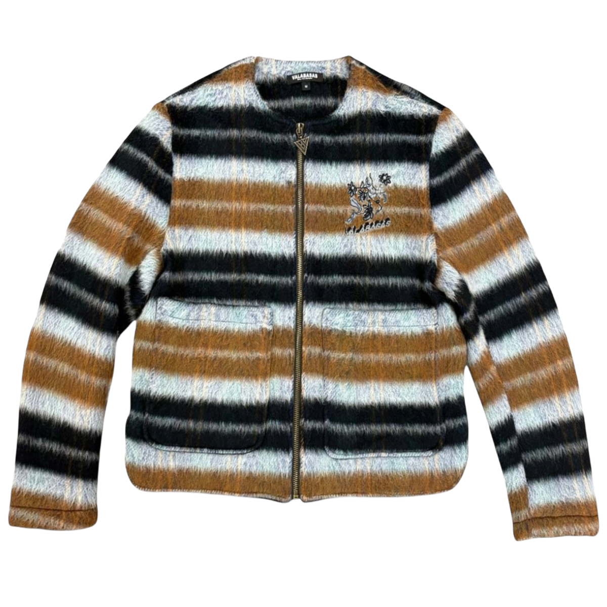 VALABASAS VELOUR - BROWN/BLACK