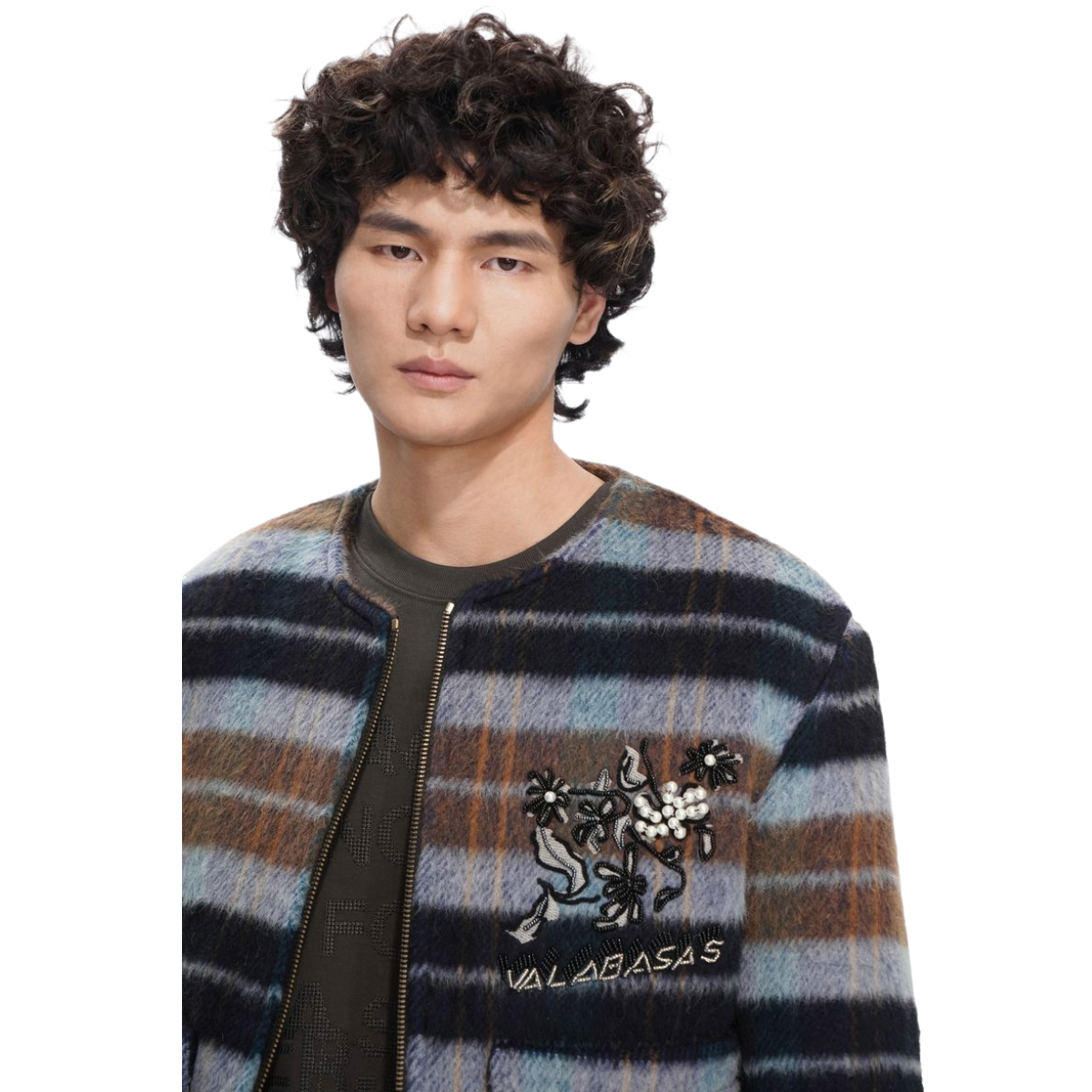 VALABASAS VELOUR - BROWN/BLACK