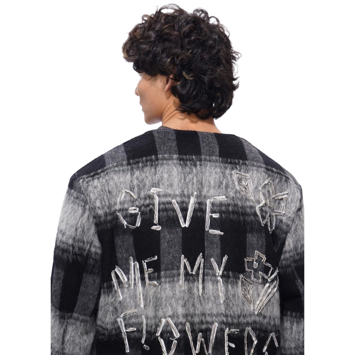 VALABASAS VELOUR - GREY/BLACK