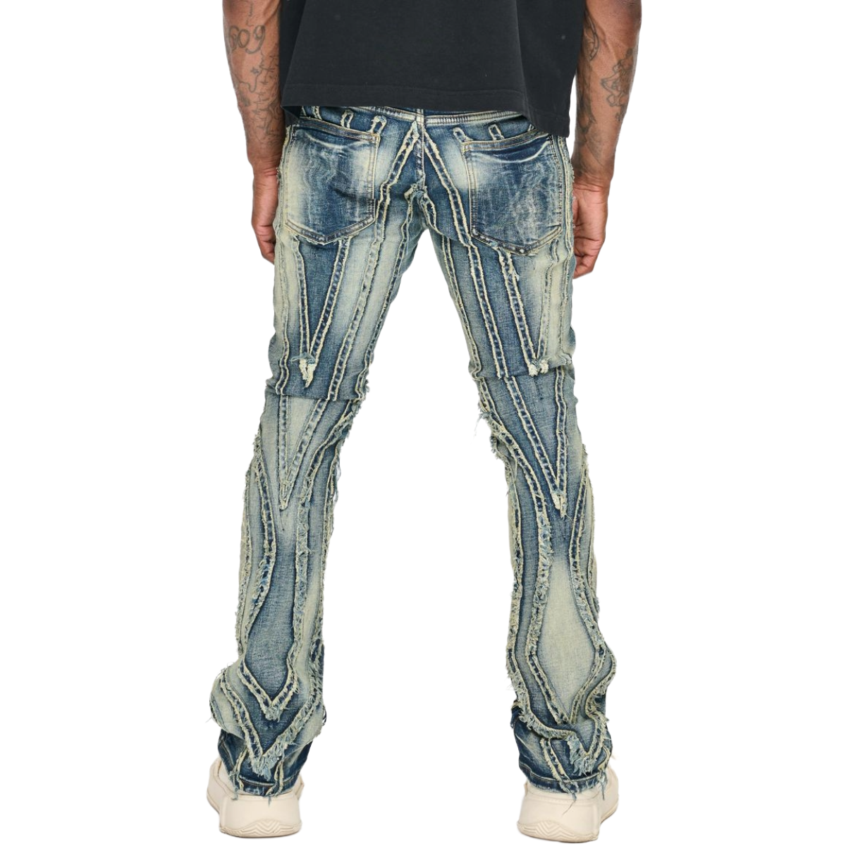 VALABASAS STRAVA STACKED DENIM