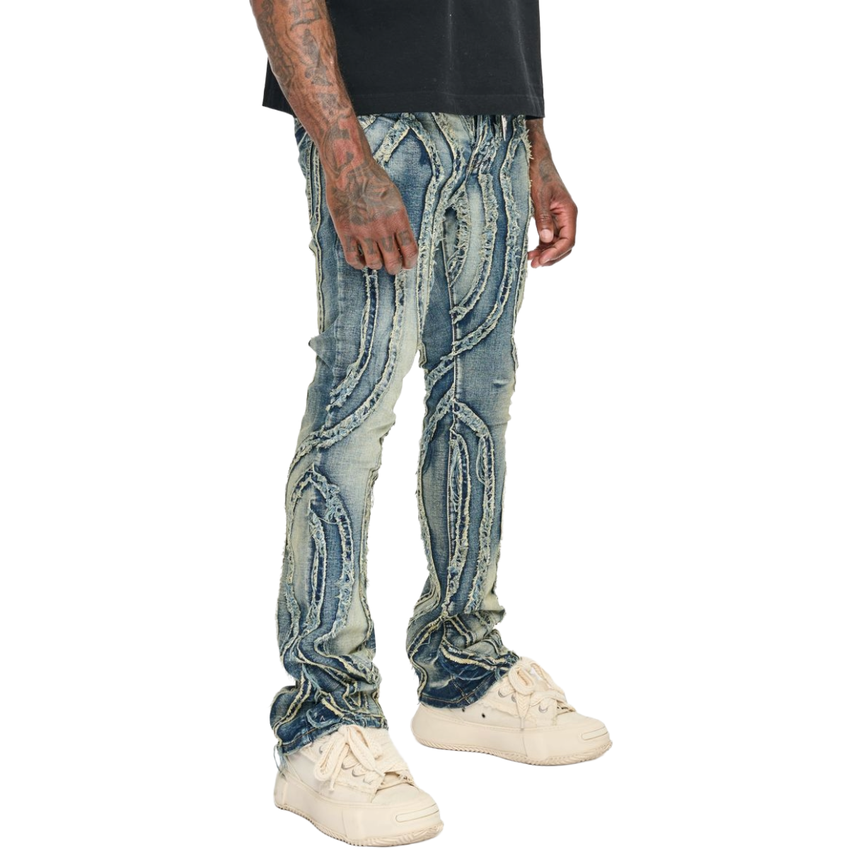 VALABASAS STRAVA STACKED DENIM