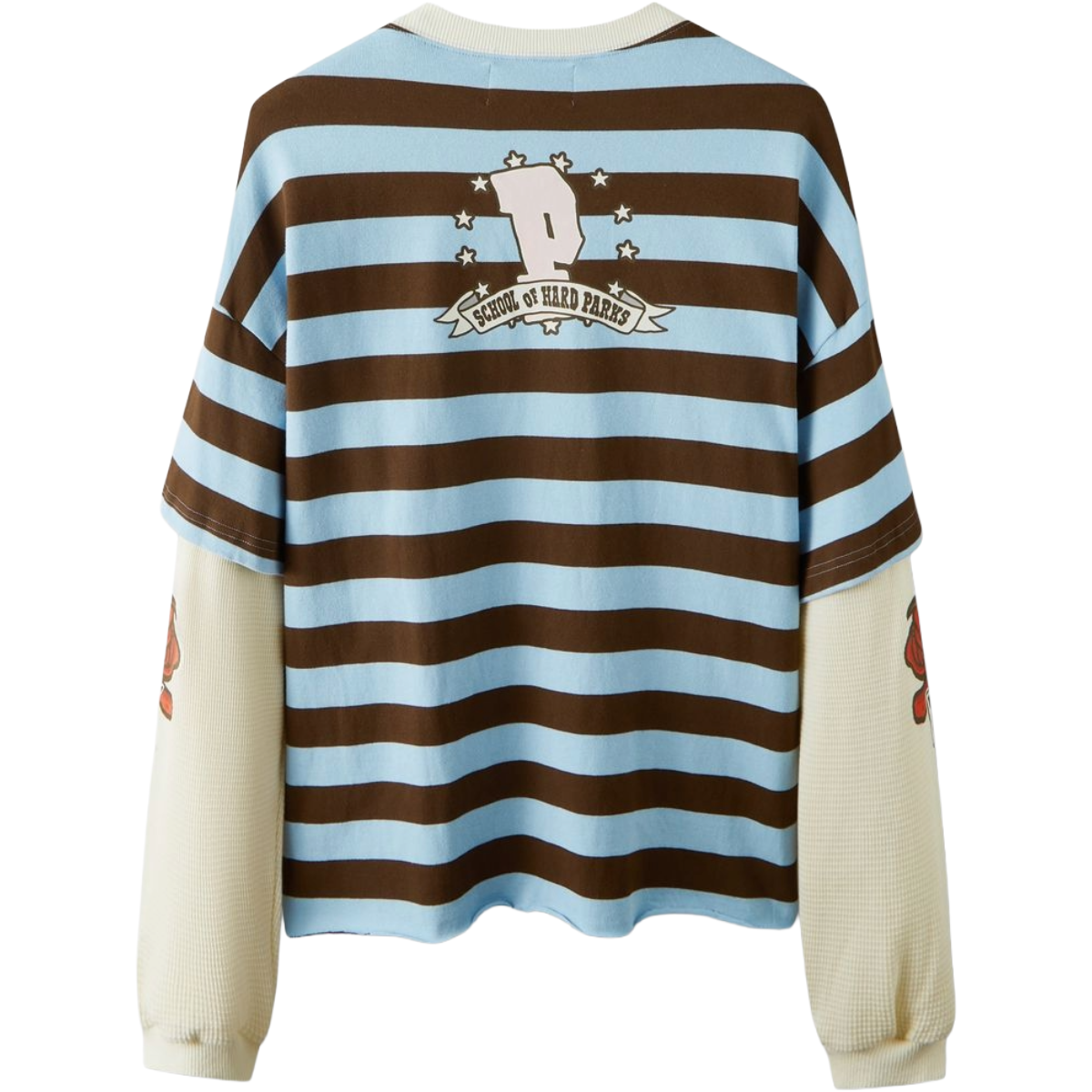 HP SCHOOL OF HARD PARKS CREW - BLUE/BROWN