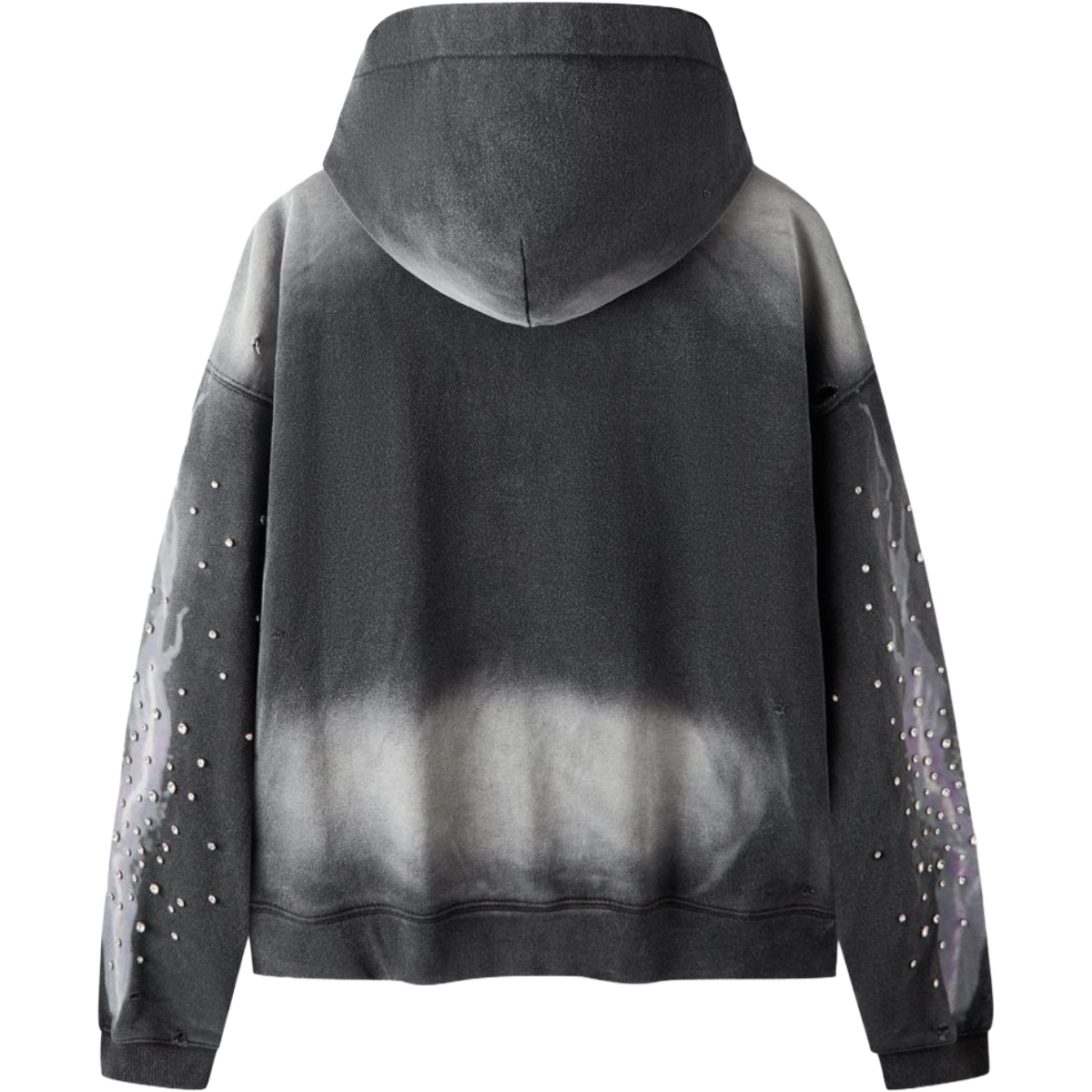 HP ELECTRIC PANTHER - THROW BACK - FULL ZIP HOODIE - BLACK