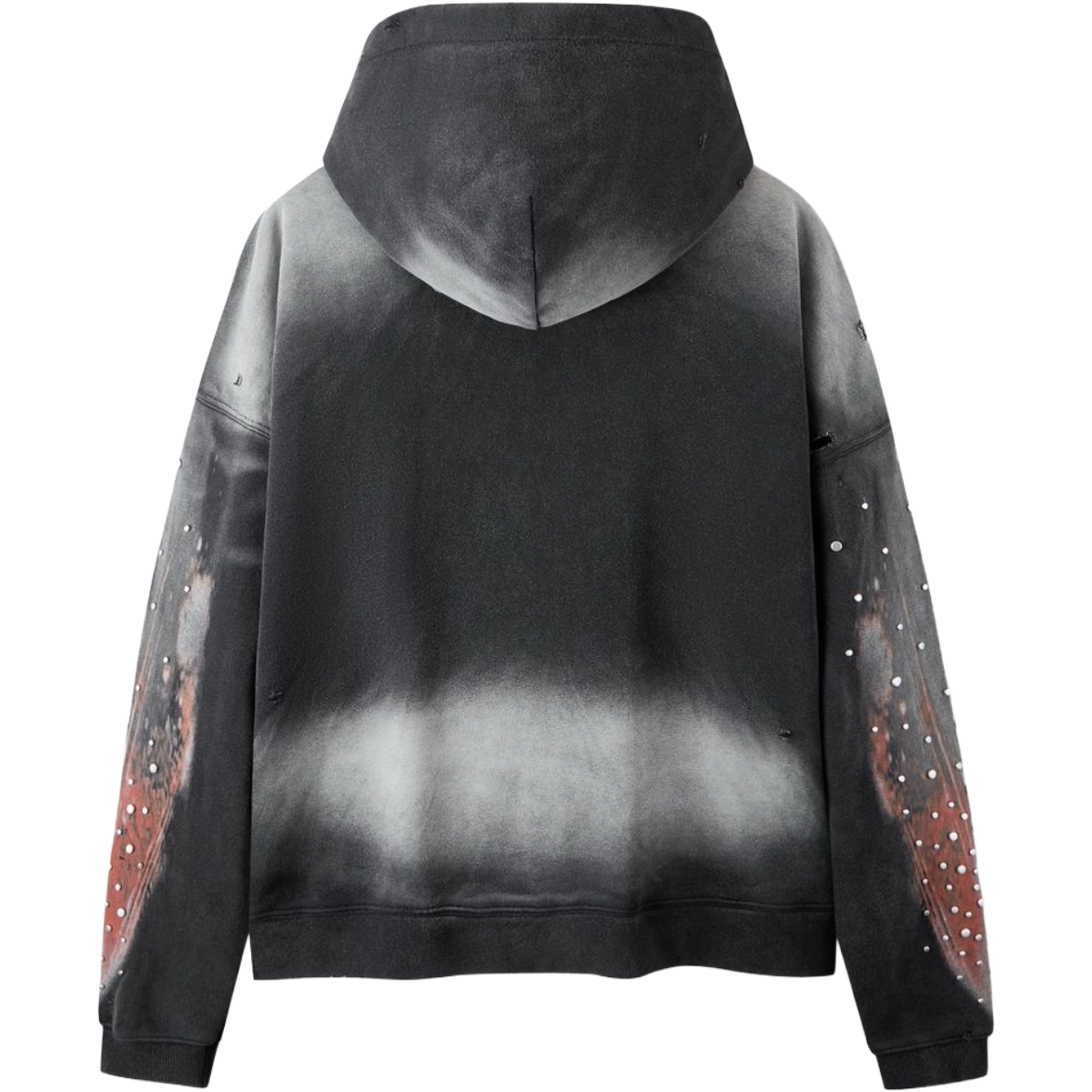 HP DIVINE AWAKENING - THROW BACK - FULL ZIP HOODIE - BLACK