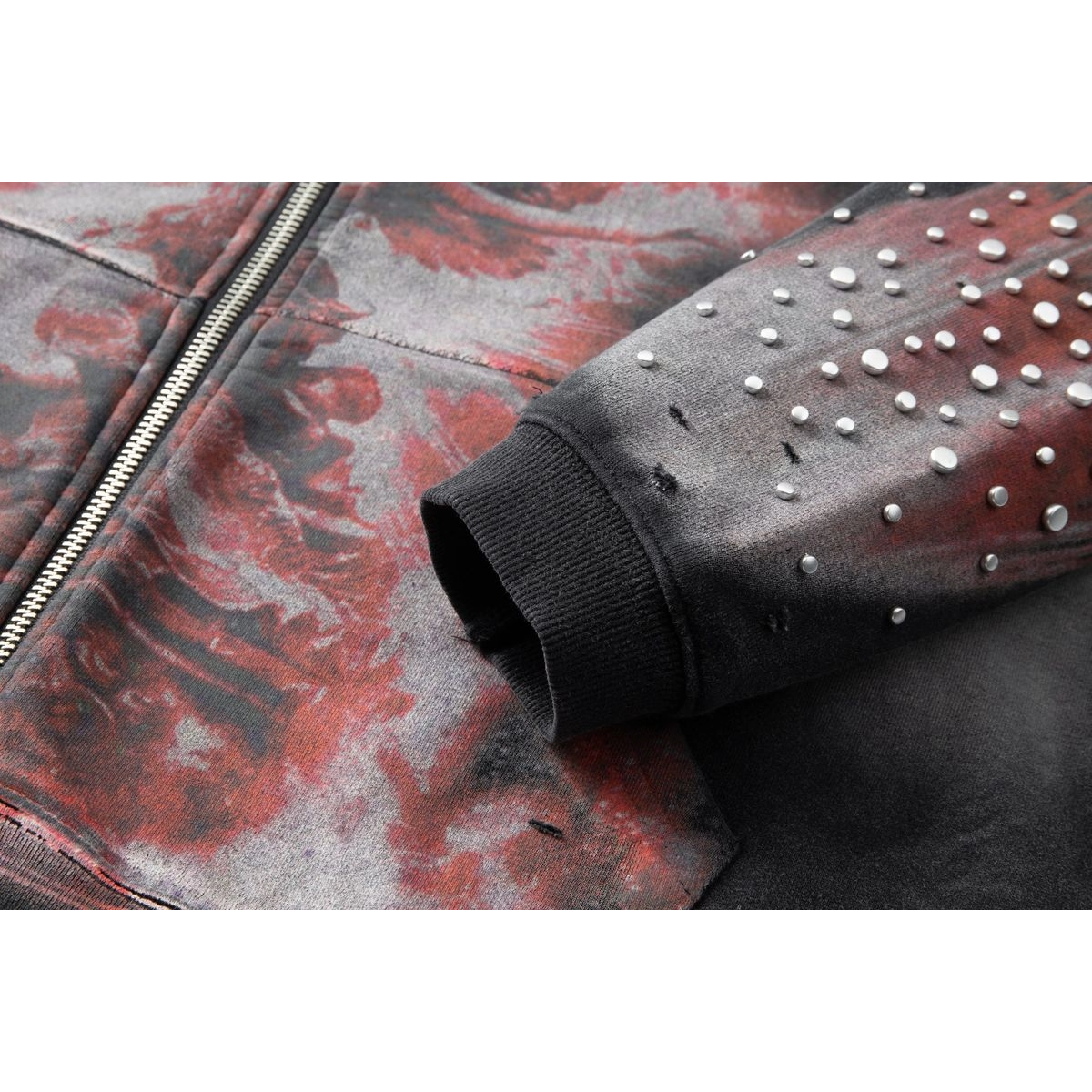 HP DIVINE AWAKENING - THROW BACK - FULL ZIP HOODIE - BLACK