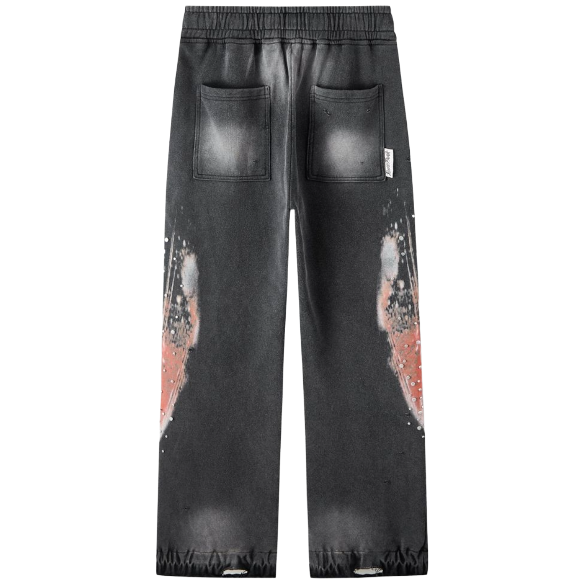 HP DIVINE AWAKENING - THROW BACK - WIDE LEG JOGGER - BLACK