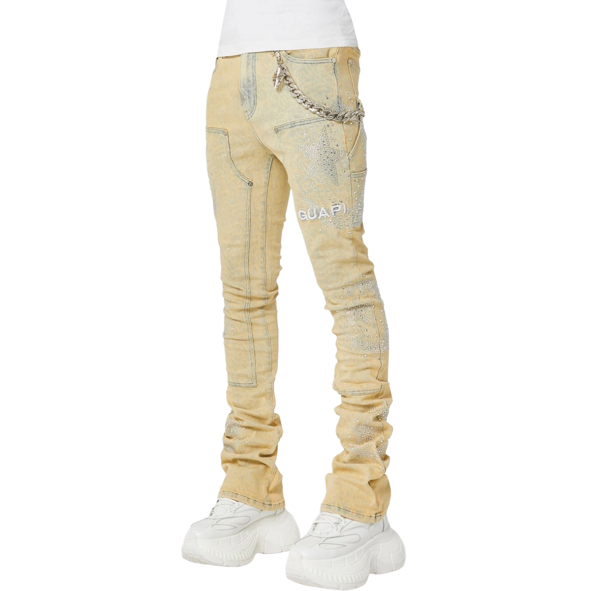 GUAPI VINTAGE CALLIGRAPHY DENIM