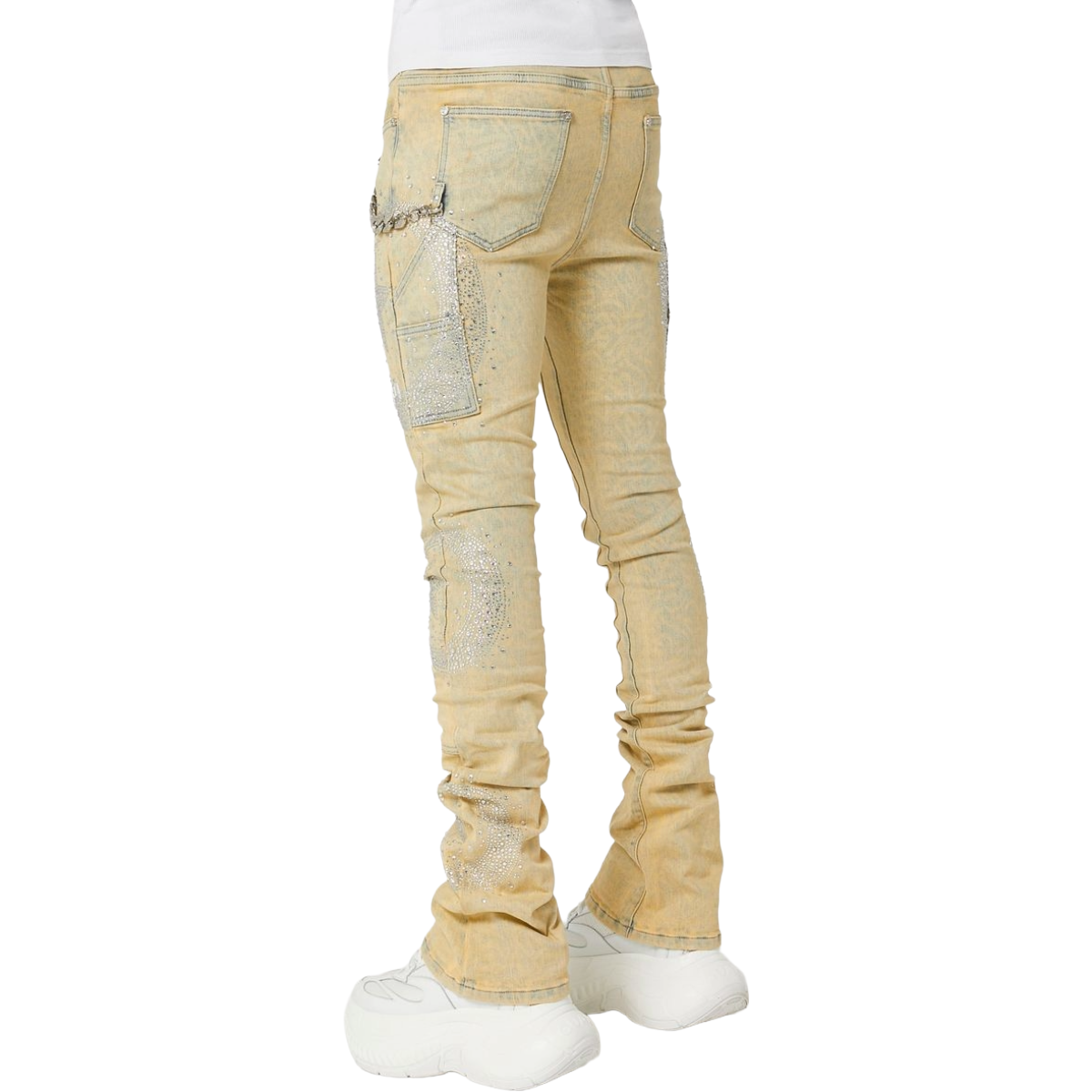 GUAPI VINTAGE CALLIGRAPHY DENIM