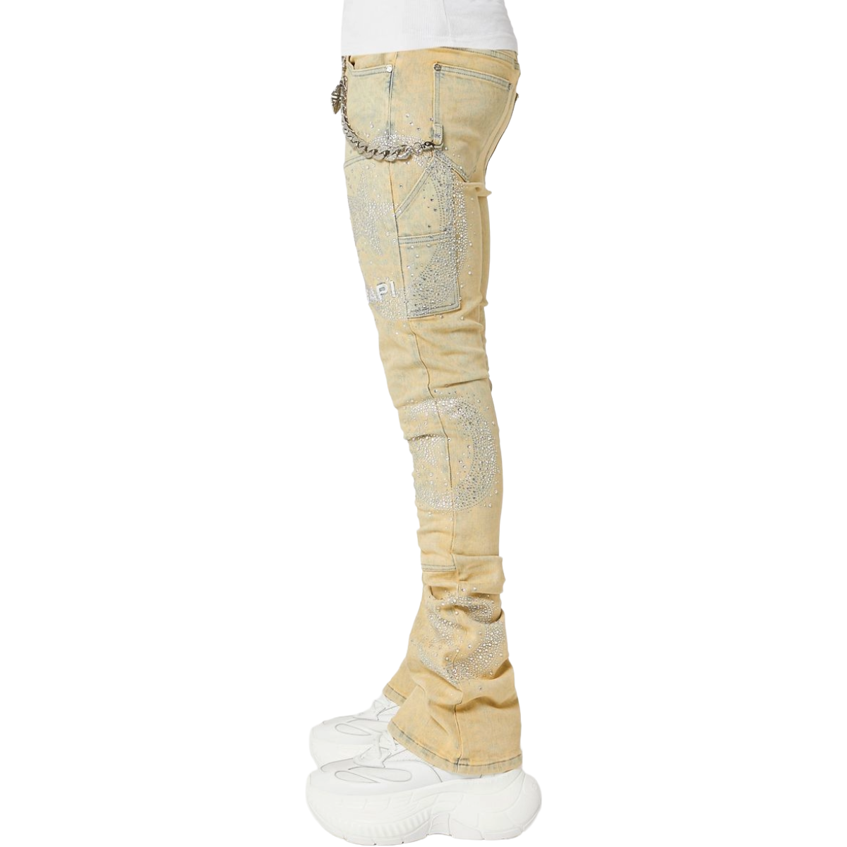 GUAPI VINTAGE CALLIGRAPHY DENIM