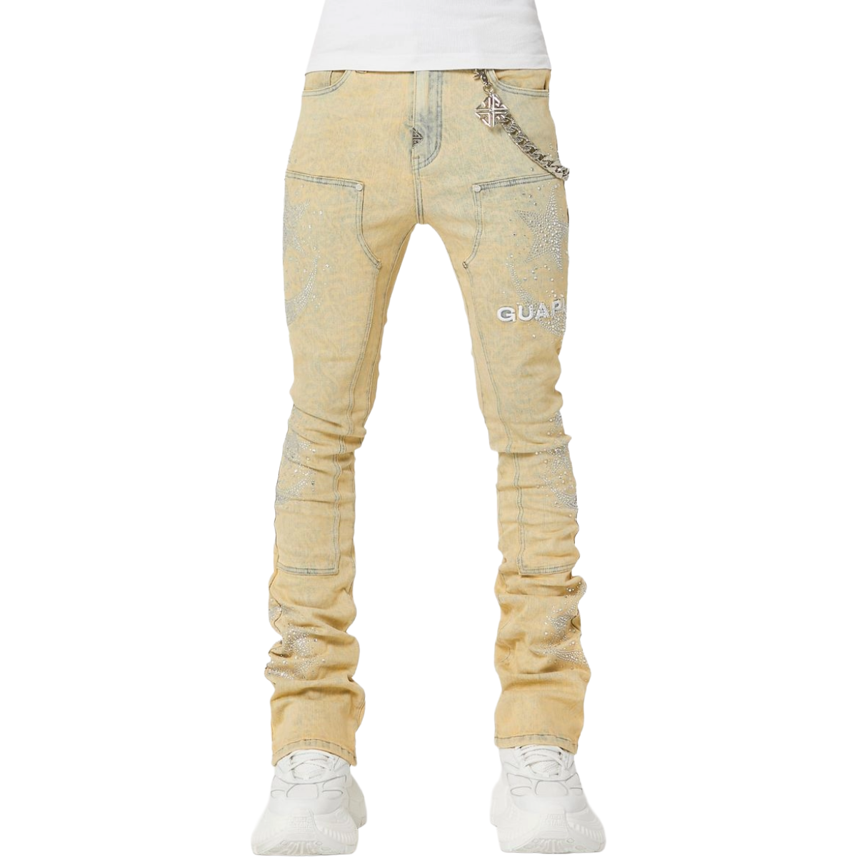 GUAPI VINTAGE CALLIGRAPHY DENIM
