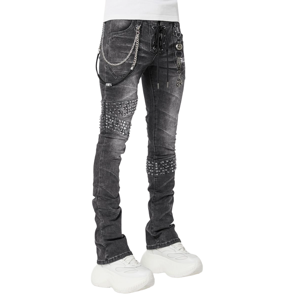 GUAPI OBSIDIAN BLACK WARPATH DENIM