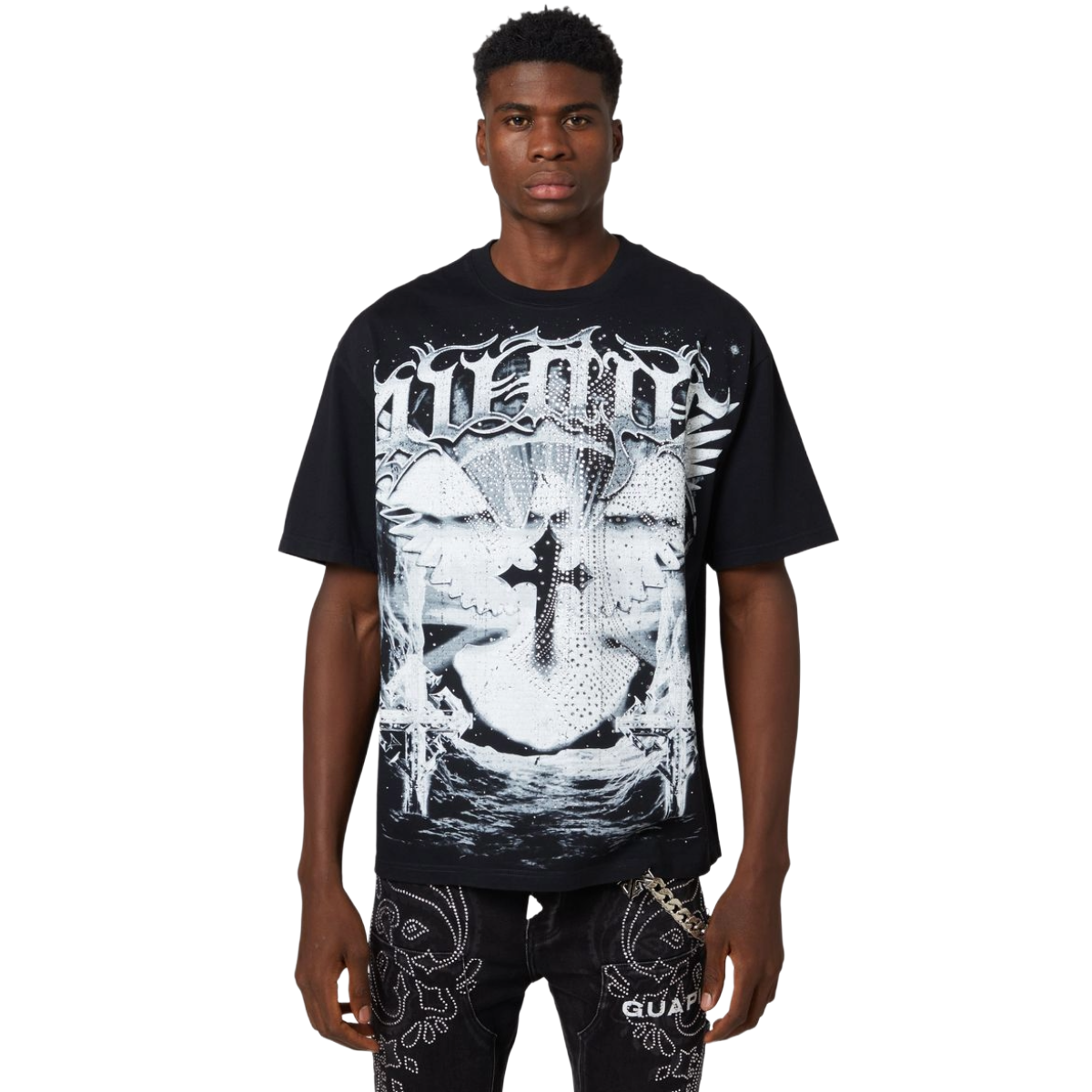 GUAPI BLACK HEAVENS VAULT TEE V1