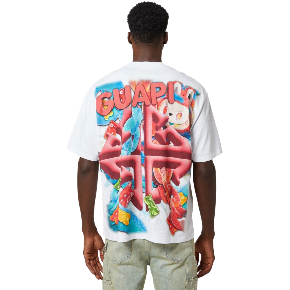 GUAPI WHITE CANDY RIOT TEE V2
