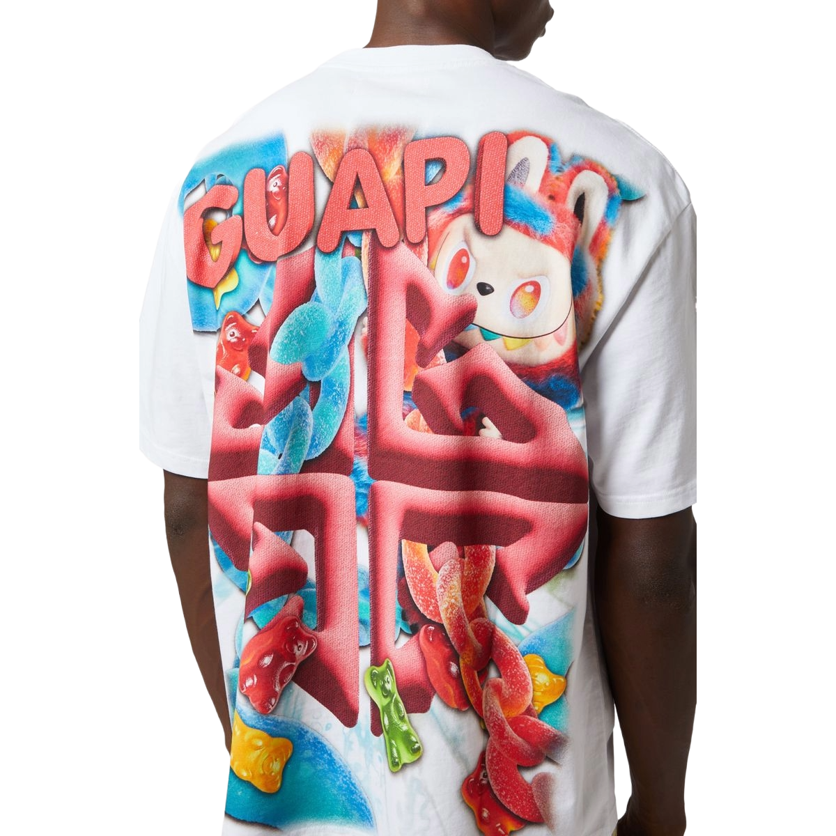 GUAPI WHITE CANDY RIOT TEE V2