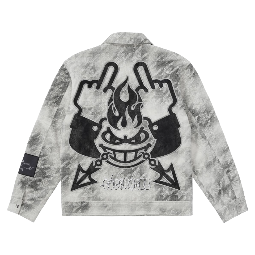 SH "FRANZ" TRUCKER JACKET (GRAY TOOTH)