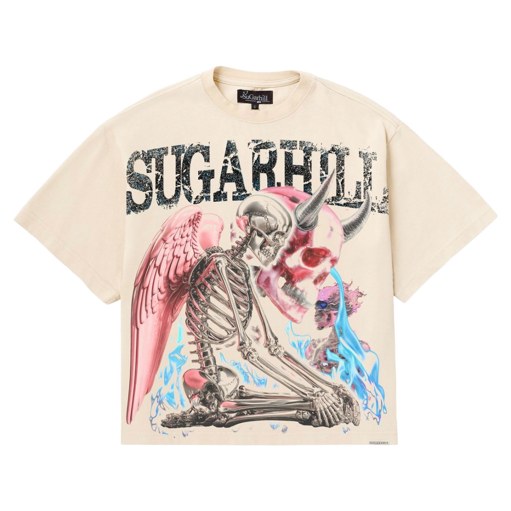 SH "TENSION" T-SHIRT (CREAM)