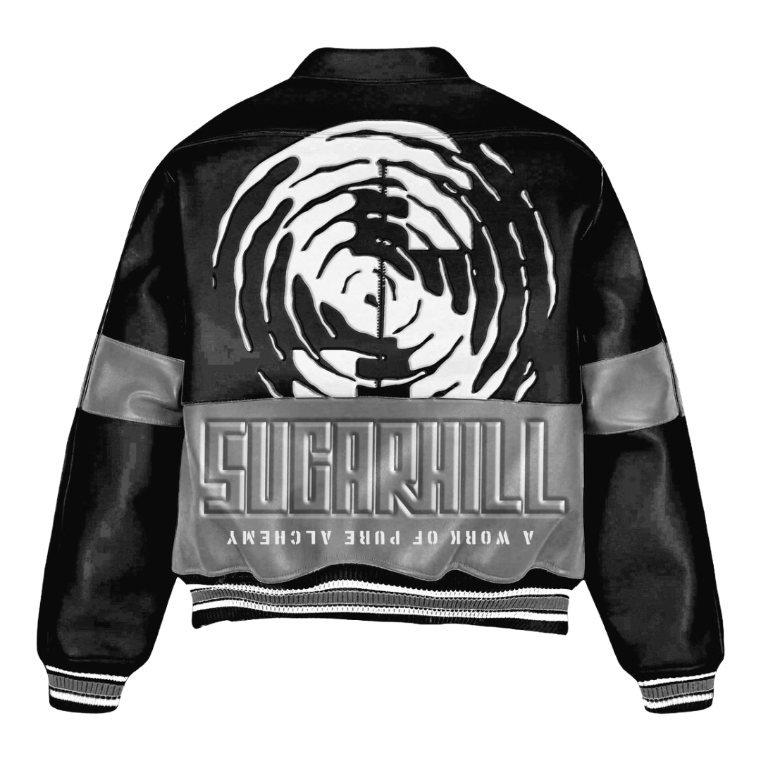 SH "ALCHEMY" RACER JACKET (BLACK/WHITE)