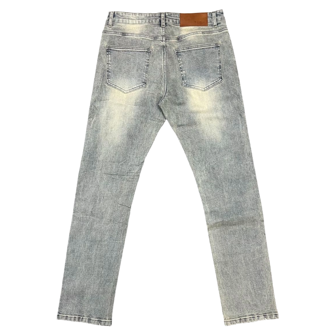 WAIMEA ARMY SLIM FIT DENIM - BLUE