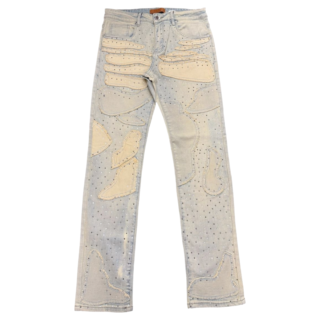 WAIMEA WAVY SLIM FIT DENIM - BLUE