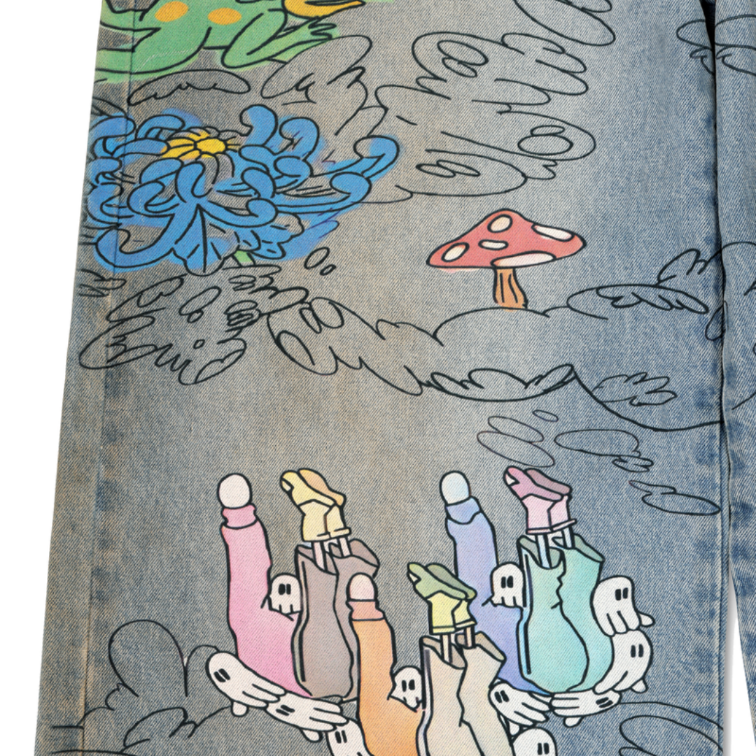 WNTD ART IS WAR PAINTER PANTS