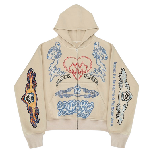 WNTD SKETCH ZIP HOODIE