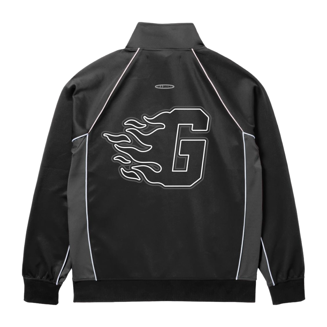 GALA TRACKSUIT JACKET - BLACK