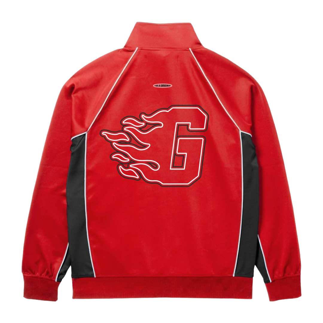 GALA TRACKSUIT JACKET - RED