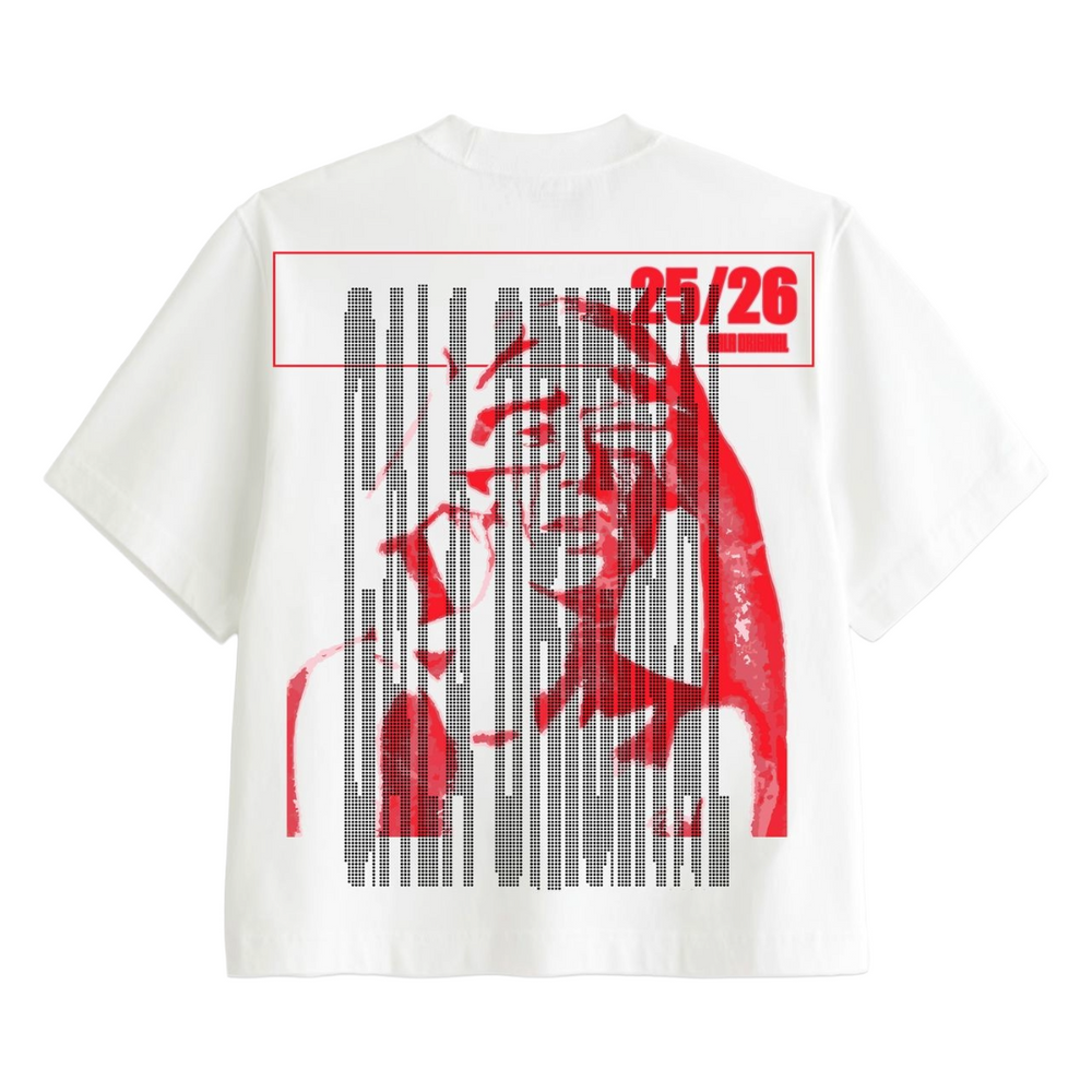 GALA BLIND TEE - WHITE