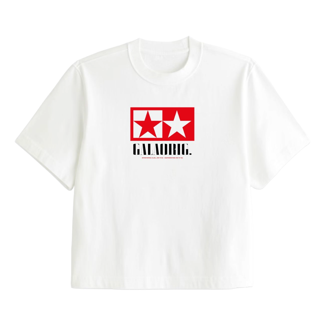 GALA BLIND TEE - WHITE