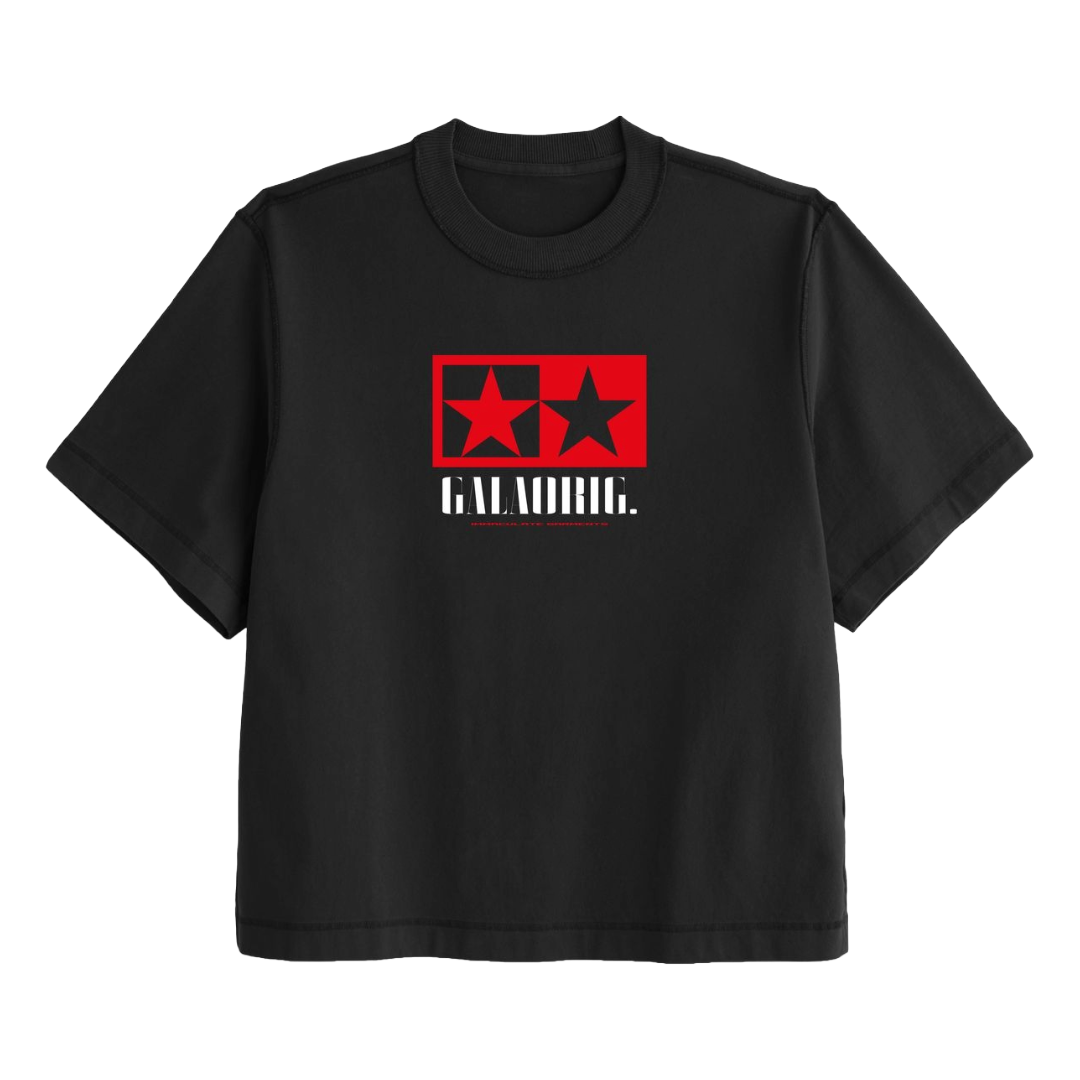 GALA BLIND TEE - BLACK