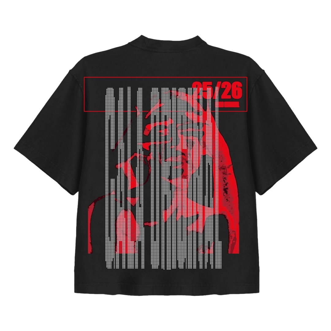 GALA BLIND TEE - BLACK