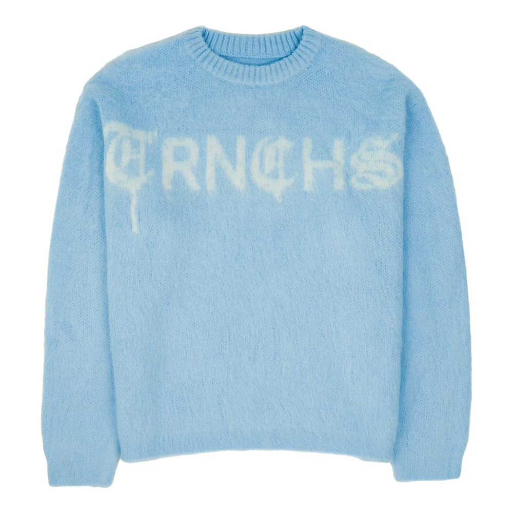 TRNCHS "MOHAIR" SWEATER - BLUE