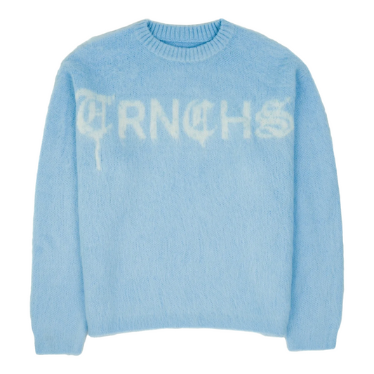 TRNCHS "MOHAIR" SWEATER - BLUE