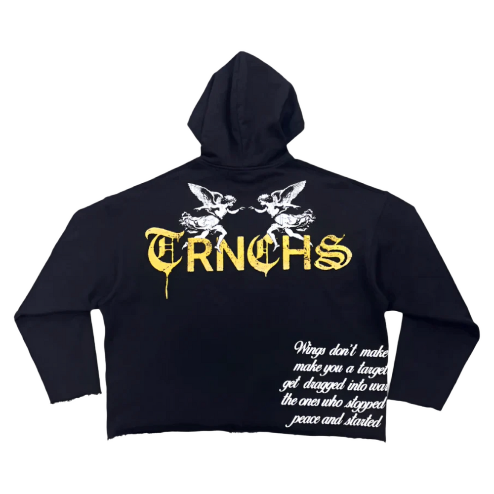 TRNCHS "HEAVEN HAS NO SAINTS" HOODIE