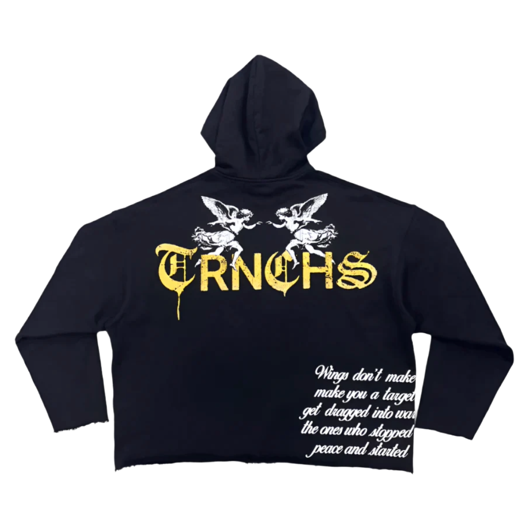 TRNCHS "HEAVEN HAS NO SAINTS" HOODIE