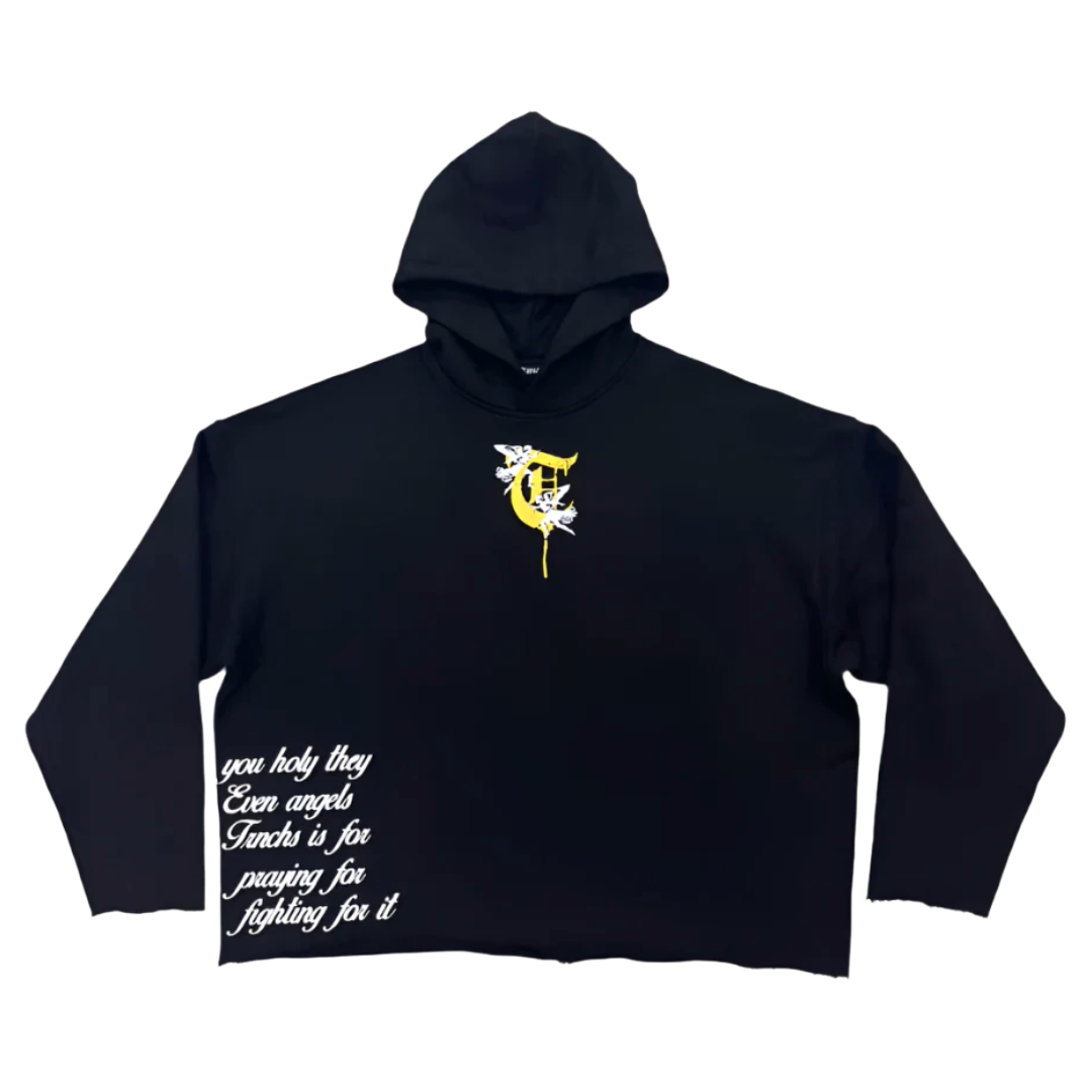 TRNCHS "HEAVEN HAS NO SAINTS" HOODIE