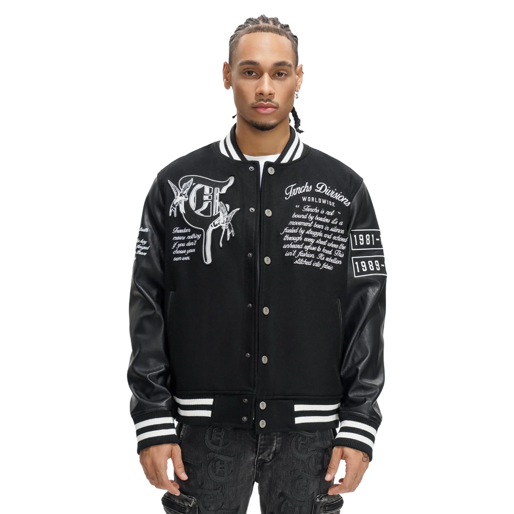 TRNCHS "LEAD THE PACK" VARSITY JACKET