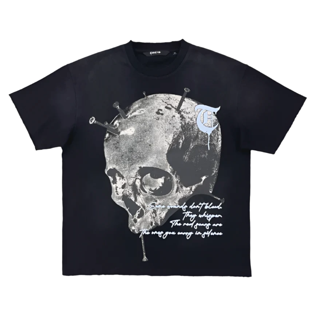 TRNCHS "STILL FIGHTING" BLACK TEE