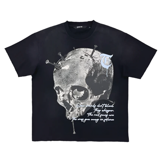 TRNCHS "STILL FIGHTING" BLACK TEE