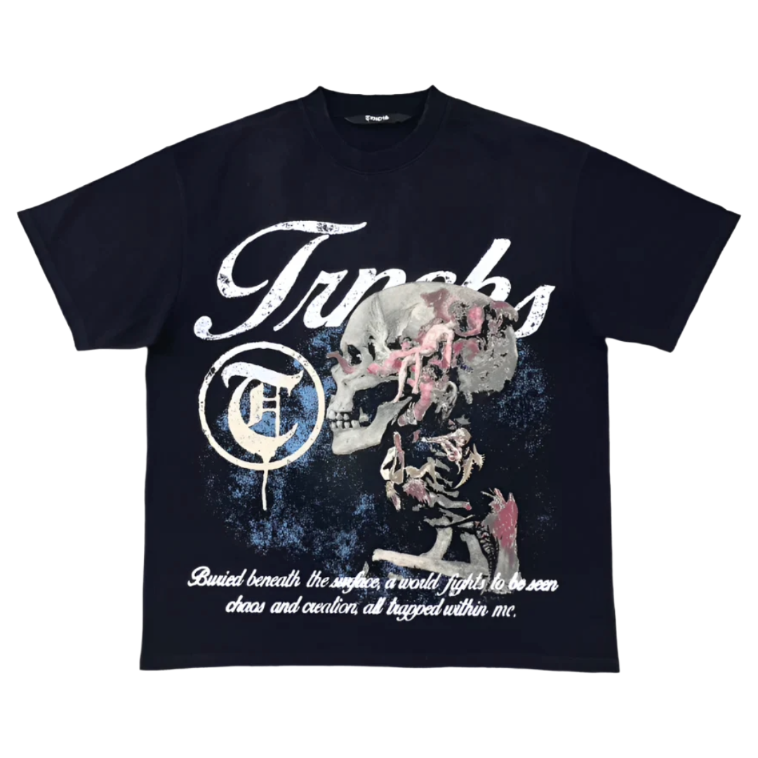 TRNCHS "UNSEEN WARS" BLACK TEE