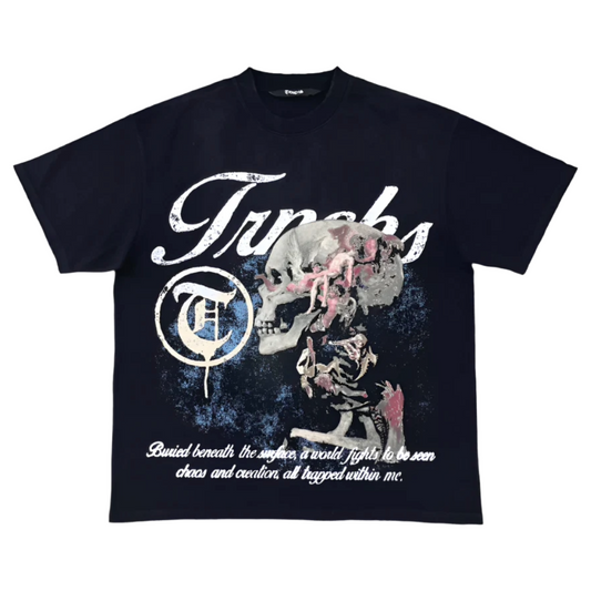 TRNCHS "UNSEEN WARS" BLACK TEE