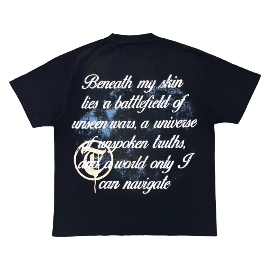 TRNCHS "UNSEEN WARS" BLACK TEE