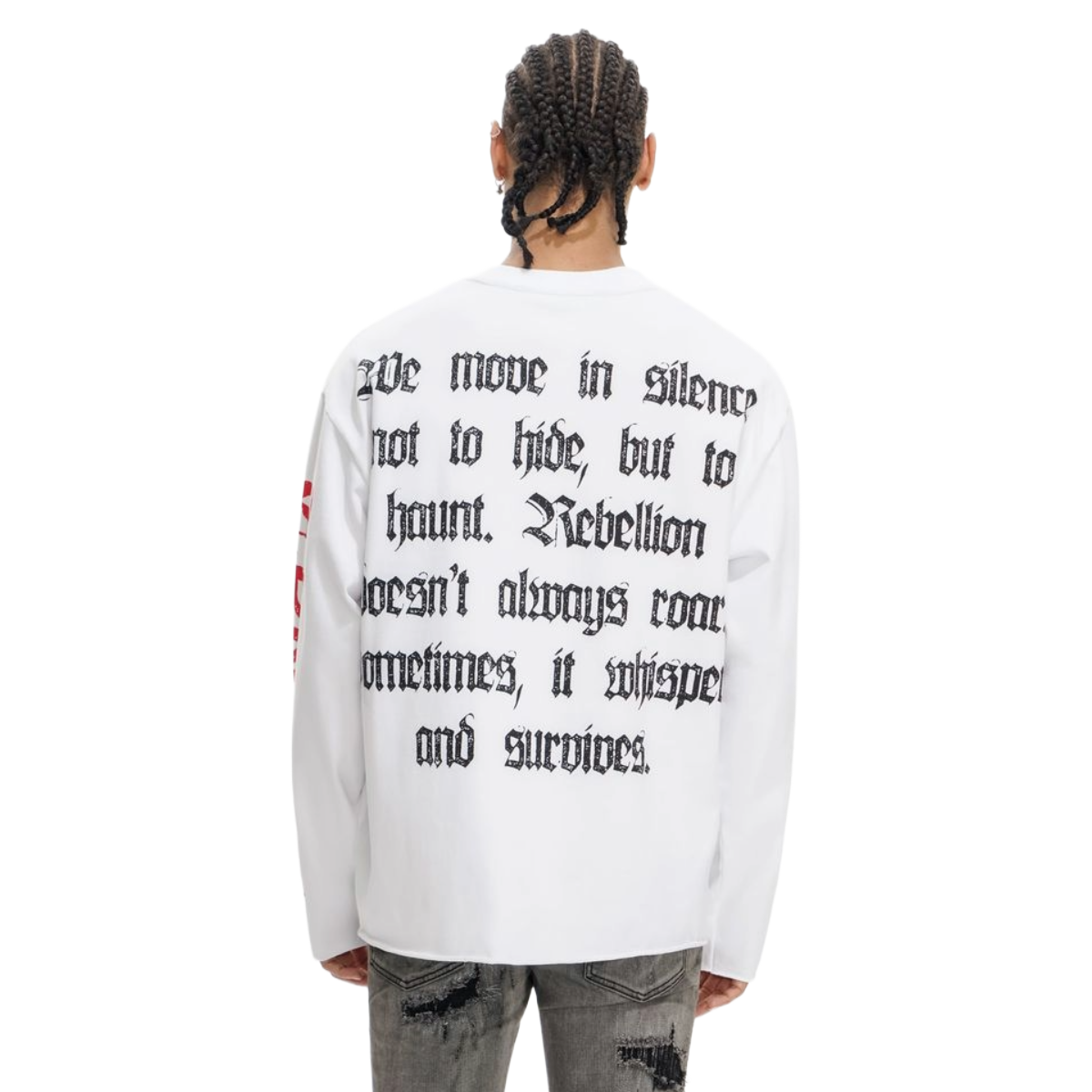 TRNCHS SHADOW REBELLION WHITE LS