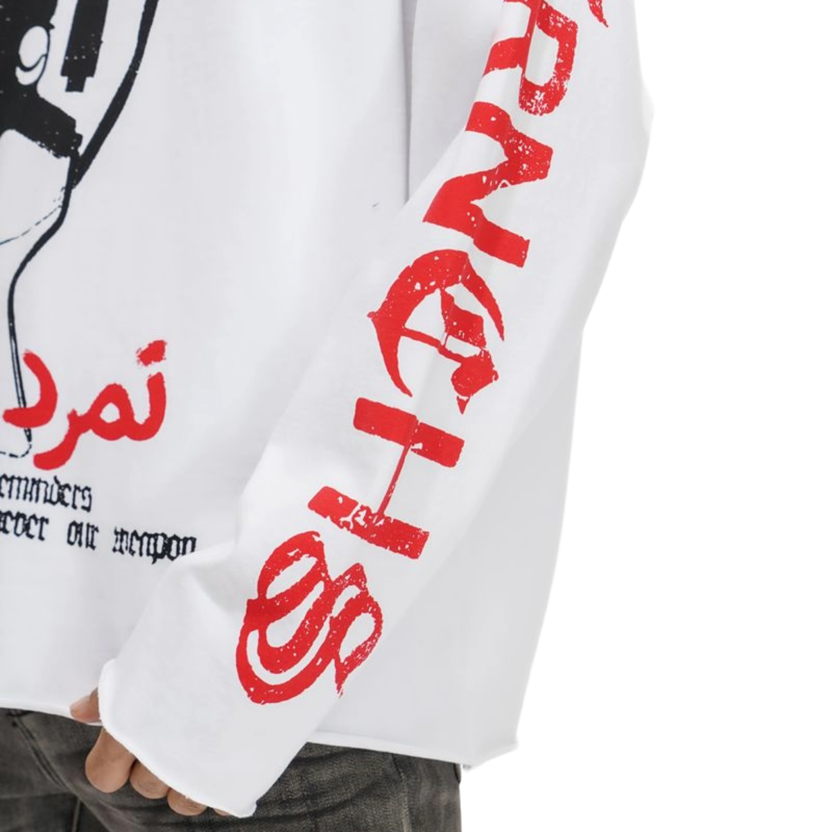 TRNCHS SHADOW REBELLION WHITE LS